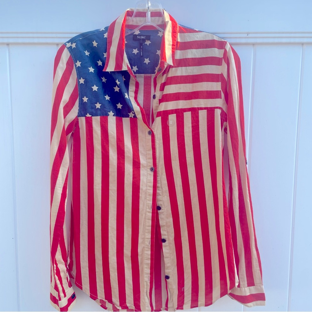 Women’s American flag shirt